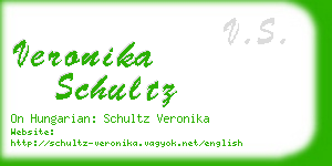 veronika schultz business card